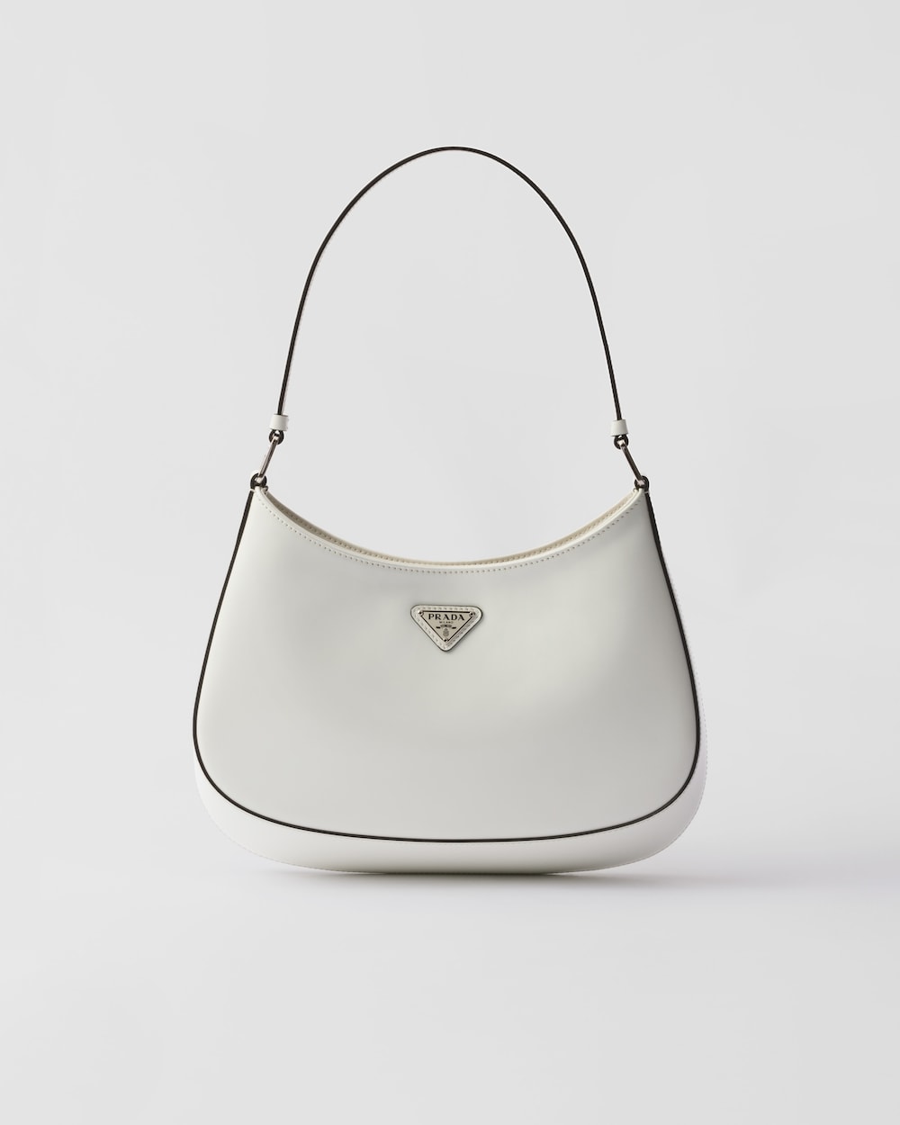 Prada Cleo Brushed Leather Shoulder Bag - Image 1